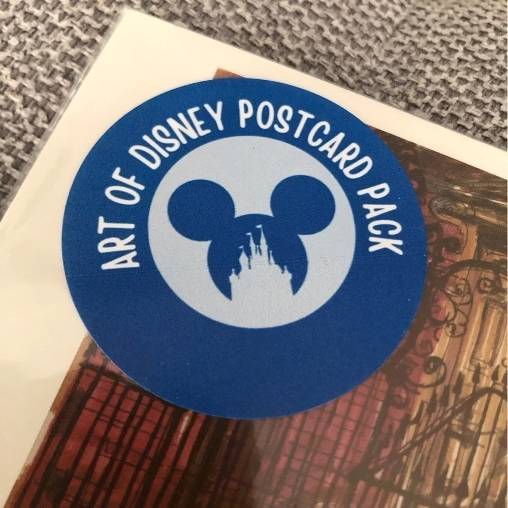 The Art of Disney postcard Mystery pack